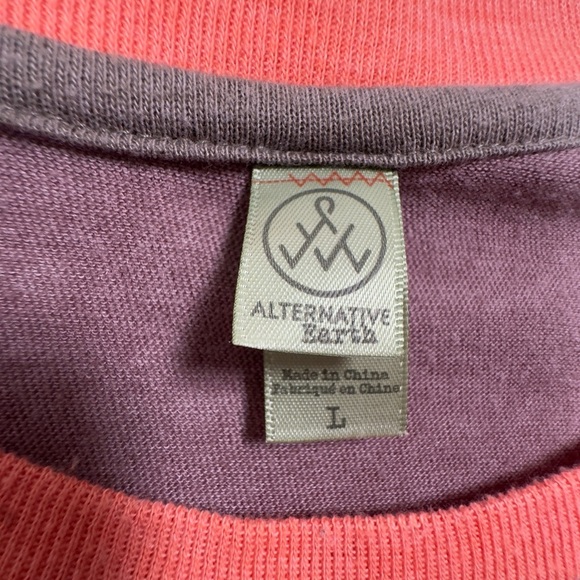 Alternative Earth L Muscle Fit Camo Raglan Tee | Tri-Blend | Baseball Style - Picture 4 of 6